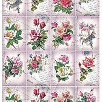 A4 Beautiful Roses paper pad