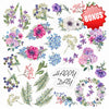 12" x 12" paper pad - Night Garden - Crafty Wizard