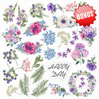 12" x 12" paper pad - Night Garden - Crafty Wizard
