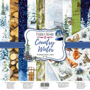 8" x 8" paper pad - Country Winter