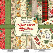 8" x 8" paper pad - Our Warm Christmas