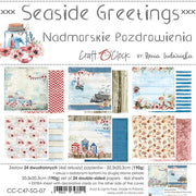 8" x 8" paper pad - Seaside Greetings