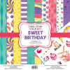 8" x 8" paper pad - Sweet Birthday - Crafty Wizard