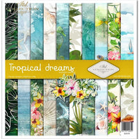 Tropical dreams -  paper pad - Crafty Wizard