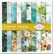 Tropical dreams -  paper pad - Crafty Wizard