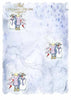 A4 Angels & Snowflakes paper pad