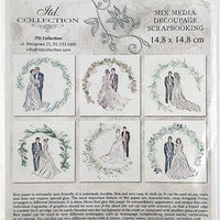 Wedding - rice paper set