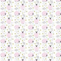 8" x 8" paper pad - Scandi Baby Girl - Crafty Wizard