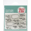 Avery Elle - Speech Bubbles - Clear Stamp Set