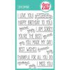 Avery Elle - Handwritten Notes - Clear Stamp Set - Crafty Wizard