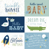 12" x 12" paper pad - Baby Boy - Crafty Wizard