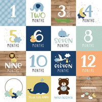 12" x 12" paper pad - Baby Boy - Crafty Wizard