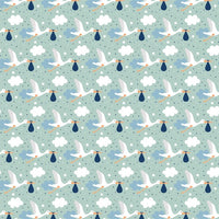 12" x 12" paper pad - Baby Boy - Crafty Wizard