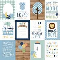12" x 12" paper pad - Baby Boy - Crafty Wizard