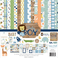 12" x 12" paper pad - Baby Boy - Crafty Wizard
