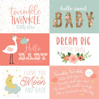 6" x 6" paper pad - Baby Girl - Crafty Wizard