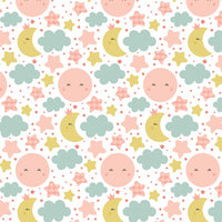 6" x 6" paper pad - Baby Girl - Crafty Wizard