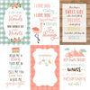 6" x 6" paper pad - Baby Girl - Crafty Wizard