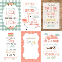 6" x 6" paper pad - Baby Girl - Crafty Wizard