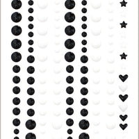 Altenew - Black and White Enamel Dots