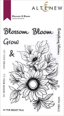 Altenew - Blossom & Bloom - Clear Stamp Set