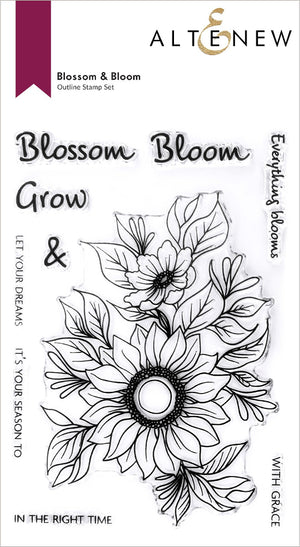 Altenew - Blossom & Bloom - Clear Stamp Set