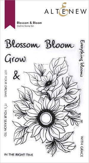 Altenew - Blossom & Bloom - Clear Stamp Set