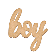 Boy sign