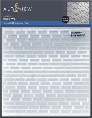 Altenew - Brick Wall 3D Embossing Folder