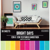 12" x 12" paper pad - Bright Days