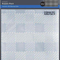 Altenew - Buffalo Plaid 3D Embossing Folder