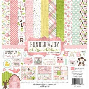 12" x 12" paper pad - Bundle of Joy Girl