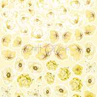 15.5 cm x 30.5 cm  paper pad - Basic yellow flowers