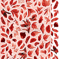 15.5 cm x 30.5 cm  paper pad - Basic red flowers