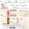 6" x 6" paper pad - Hello Little Girl