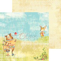 8" x 8" paper pad - Summertime Picnic - Crafty Wizard