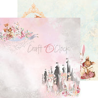 12" x 12" paper pad - Princess Adventures