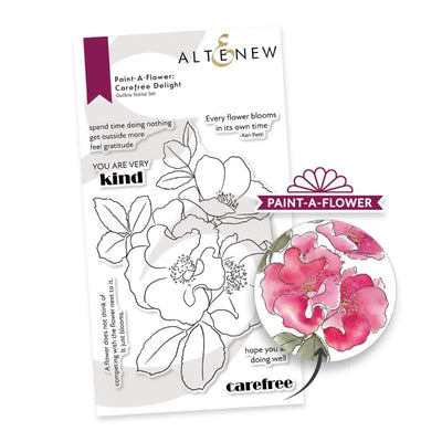 Altenew - Paint-A-Flower: Carefree Delight Outline - Clear Stamp Set