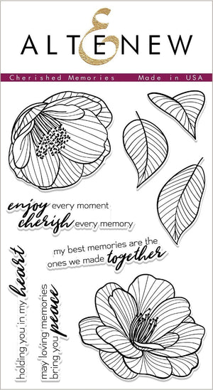 Altenew - Cherished Memories - Clear Stamp Set