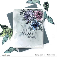 Altenew - Paint-A-Flower: Clematis Josephine - Clear Stamp Set