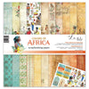 12" x 12" paper pad - Colors of Africa