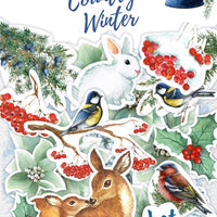 52pcs Country Winter die cuts