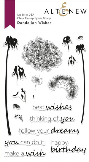 Altenew - Dandelion Wishes - Clear Stamp Set