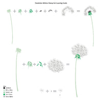 Altenew - Dandelion Wishes - Clear Stamp Set