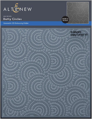 Altenew - Dotty Circles 3D Embossing Folder