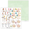 12" x 12" paper pad - Easter & Spring