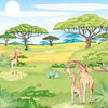 8" x 8" paper pad - Safari For Kids