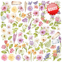 12" x 12" paper pad - Spring Inspiration