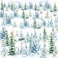 8" x 8" paper pad - Country Winter