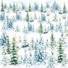 12" x 12" paper pad - Country Winter